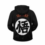DBZ Goku Spirit Bomb Ganja Weed Art Cool 420 Zip Up Hoodie