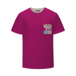 Dark Pink Roll It Lick It Puff It Sexy Marijuana T-Shirt