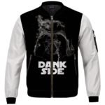 Darth Vader Smoke Dank Side Spoof Parody Bomber Jacket