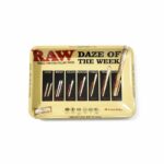 Daze of the Week Raw Life Marijuana Blunt Rolling Tray