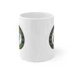 Don’t Panic It’s Organic Jar of Marijuana Bud Coffee Mug