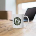 Don’t Panic It’s Organic Jar of Marijuana Bud Coffee Mug