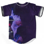 Dope 420 Girl Smoking Weed Purpler Marijuana Baseball Jersey