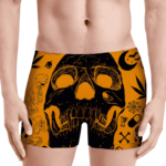 Dope Doodle Art Cartoon Skull 420 Marijuana Men's Underwear
