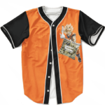 Dragon Ball Goku Weed Bong Kanji Symbol Cool Baseball Jersey