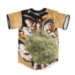 Dragon Ball Z Kamehame Kush Goku Cool Baseball Jersey