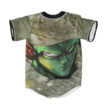 Dragon Ball Z Piccolo Wearing Weed Baseball Jersey
