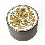 Elegant Flower & Bird Design Art Marijuana Herb Grinder