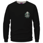 Escape Dope Art Skull Smoking 420 Marijuana Crewneck Sweatshirt