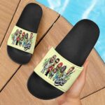 Famous Various Hip Hop Artists Smoke Marijuana Slide Footwear
