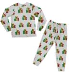 Feelin' Irie Rastafarian Marijuana White Pyjamas Set