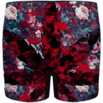 Floral Pattern 420 Marijuana Kush Leaf Weed Men's Underwear