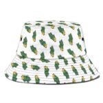 Funny Marge Simpson 420 Kush Hair Pattern Bucket Hat