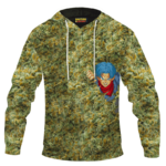 Future Trunks Stuck in a Pool of Marijuana Kush 420 Pull Over Hoodie