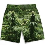Ganja Marijuana Mary Jane Plant Nugs Dope Men's Boardshorts
