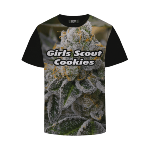 Girls Scout Cookies Strain Cool Real Strain Portrait T-Shirt