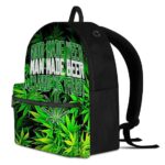 God Made Beer Man Made Beer In God We Trust Awesome Backpack