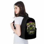 Green Gorilla Smoking Blunt Irie Days Most Awesome Backpack