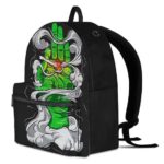 Green Hand Smoking A Spliff of Weed Dopest Coolest Backpack