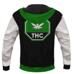 Green THC Contaminated Cannabis Marijuana Themed Hoodie