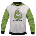 Hemp DNA Cannabis Marijuana Enthusiast Pullover Hoodie