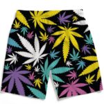 Hemp Doobie Ganja Colorful Patterns 420 Men's Boardshorts
