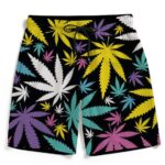 Hemp Doobie Ganja Colorful Patterns 420 Men's Boardshorts
