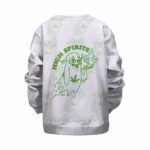 High Spirits Funny Ghost Smoking Spliff Kids Pullover Sweater