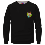 High for Life Adventures of Morty 420 Marijuana Crewneck Sweater