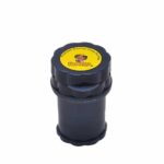 Honeypuff Stoner Weed Man Logo Black Marijuana Herb Grinder