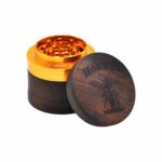 Hornet Danger Insect Design Rosewood Weed Herb Grinder