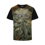 Hulk Berry Strain Cool Real Strain Close Up Portrait T-Shirt