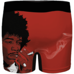 Jimi Hendrix Smoking Weed Joint Simple Art 420 Men's Underwear