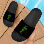 Just Hit It Nike Inspired Marijuana Adult Dope Slide Sandals