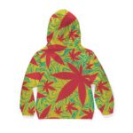 Keep Growing Cannabis Trippy Weed Art Dope Kids Hoodie