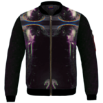 Kendrick Lamar Digital Art Pixel Smoking 420 Marijuan Bomber Jacket