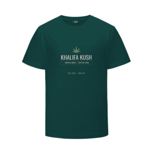 Khalifa Kush Sativa Indica Cannabis Green 420 T-Shirt