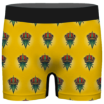 King Of Marijuana Awesome Seamless Pattern 420 Men's Brief