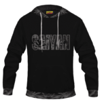 Kush Collective Marijuana Saiyan Logo Black Awesome Hoodie