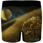 Kush Galaxy Asteroid Weed Nug 420 Marijuana Men's Underwear