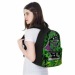 Kush Man Having Spliff Marijuana Background Awesome Backpack