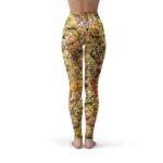 Cannabis Nuggets Camouflage Yoga Pants