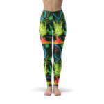 Marijuana & Peace Hippie Design Leggings