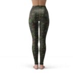 Stoner Bong & Grinder Micro Pattern Leggings