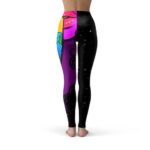 Celestial Girl Smoking Spliff Cool Yoga Pants