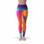 Bad Girl RiRi Smoking Sublime Art Yoga Pants