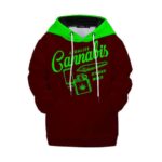 Legalize Cannabis Smoke Weed Art Dope Children Hoodie