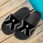 Legendary OG Kush Sativa Strain 420 Bandana Slide Sandals
