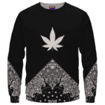 Legendary OG Kush Sativa Strain 420 Marijuana Crewneck Sweatshirt