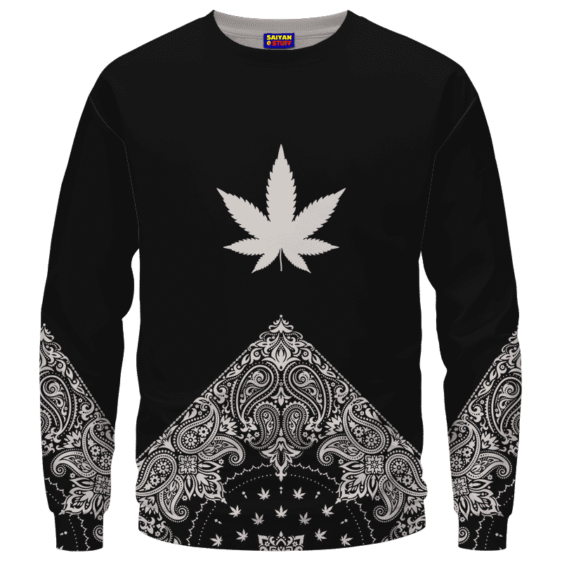 Legendary OG Kush Sativa Strain 420 Marijuana Crewneck Sweatshirt